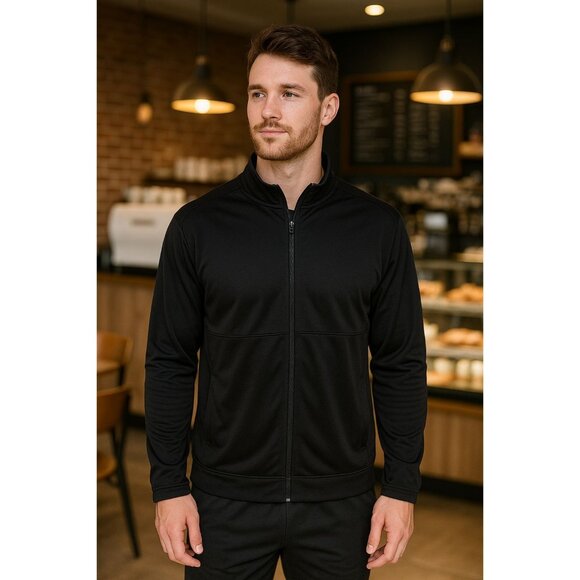 Champion Men’s Black Full Zip Jacket XL Power Core Training Activewear Athleisur - Picture 1 of 8